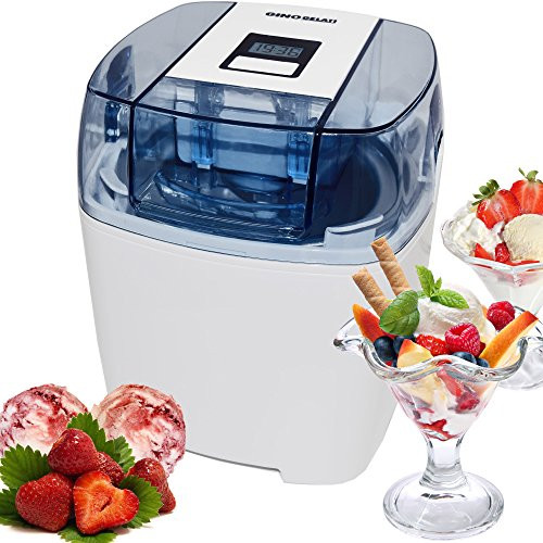 Gino Gelati EIS Chef ICD-30W-D 4in1 Digitale Eismaschine Frozen Yogurt Maschine Metall