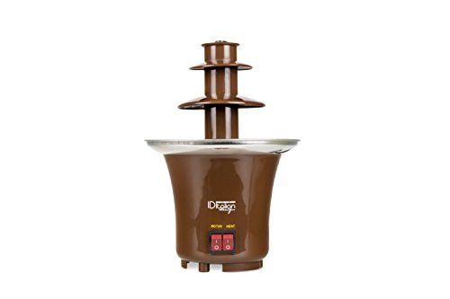 Diseño italiano de chocolate IDECUSWEET01 FUENTE marrón Brown 65 65w-IDECUSWEET01