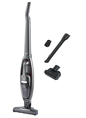 AEG QX8-2-ANIM 2in1 cordless vacuum cleaner Slim design highly effective on carpets up to 55 minutes running time multi-floor nozzle