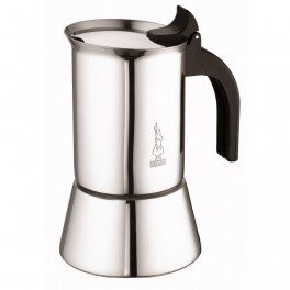 BIALETTI espresso creatore di Venere 10 tazze 25cm Ø12,5cm in acciaio inox