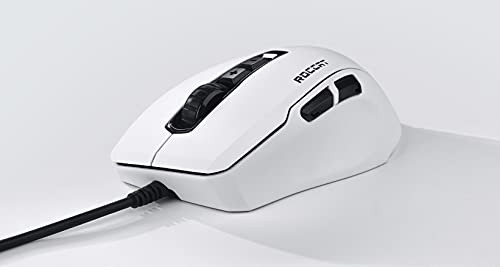Roccat Kone Pure Ultra-Light Ergonomisch Gaming Mouse Optical sensor 16000 dpi 66G Ultra licht RGB verlichting