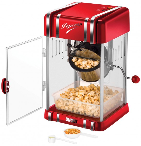 UNOLD 48535 Popcorn Maker Retro - 300 W - 220 - 240 V