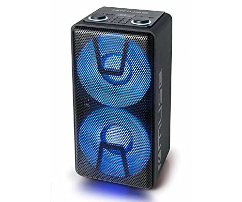 Muse Party Box Lautsprecher M-1805 DJ 150 W Kabellose Verbindung Schwarz Bluetooth
