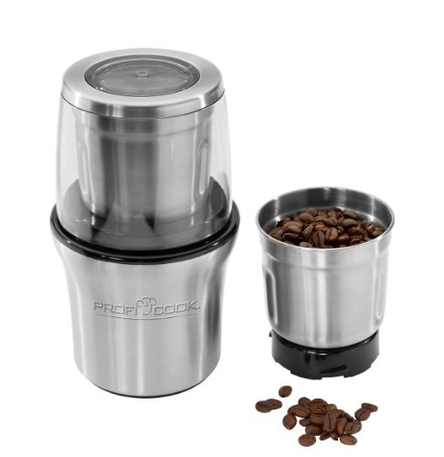 Proficook PC KSW 1021 N for coffee beans spices 2-in-1 coffee percussion & Zerkleiner in one