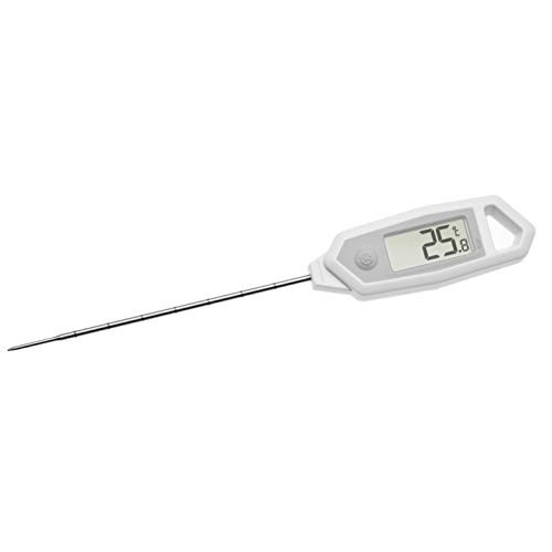 TFA Dostmann Digital Probe Thermometer with factory certificate stainless steel probe 30.1064.02.K