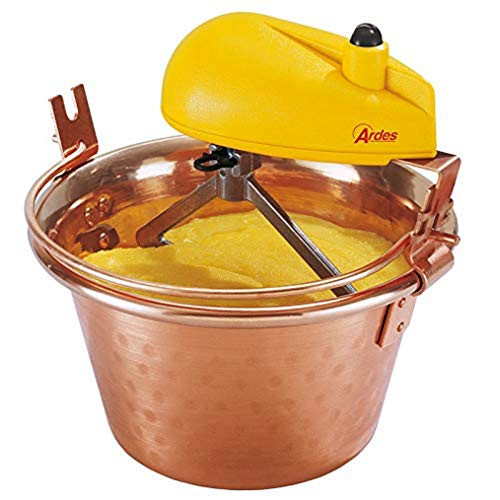 Ardes AR24AM80 caldera de cobre para porciones de polenta y mermelada 8 para 12 personas de diámetro 28 cm