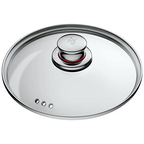WMF Quality One pot lid 24 cm heat resistant glass dishwasher safe glass lid with metal handle