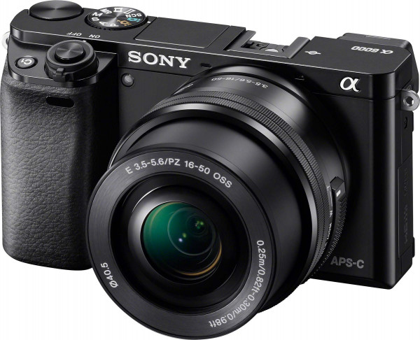 Sony alpha 6000 - Cámara digital - 24.3 MP CMOS - Pantalla: 7,62 cm 3 "TFT - Negro