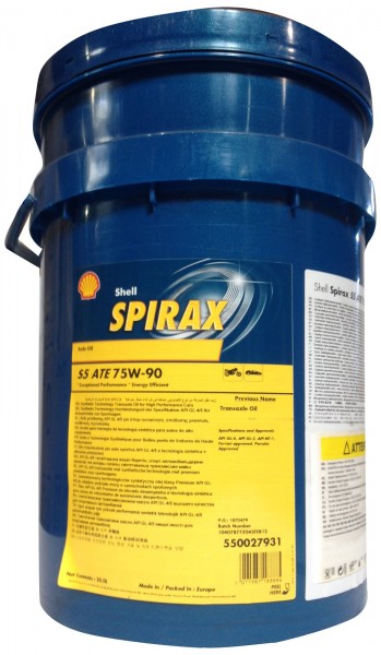 Shell Spirax S5 ATE 75W-90 20 litres