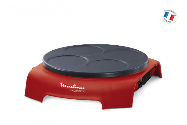 Moulinex PY312511 ACCESSIMO Pancake Party Runde Red