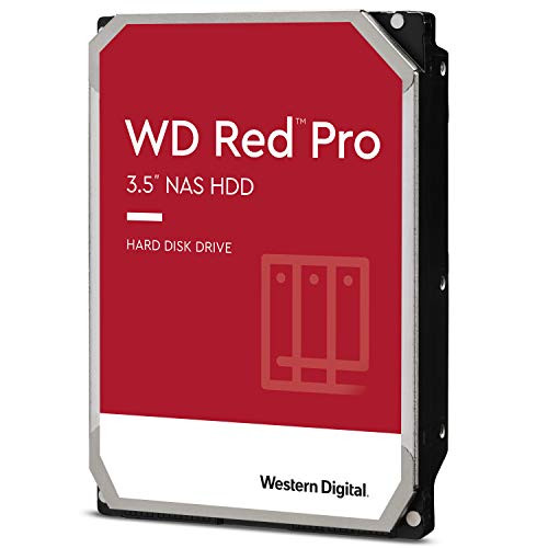 WD Red Pro 12TB NAS disco rigido da 3,5" Interno - 7200 RPM - WD121KFBX