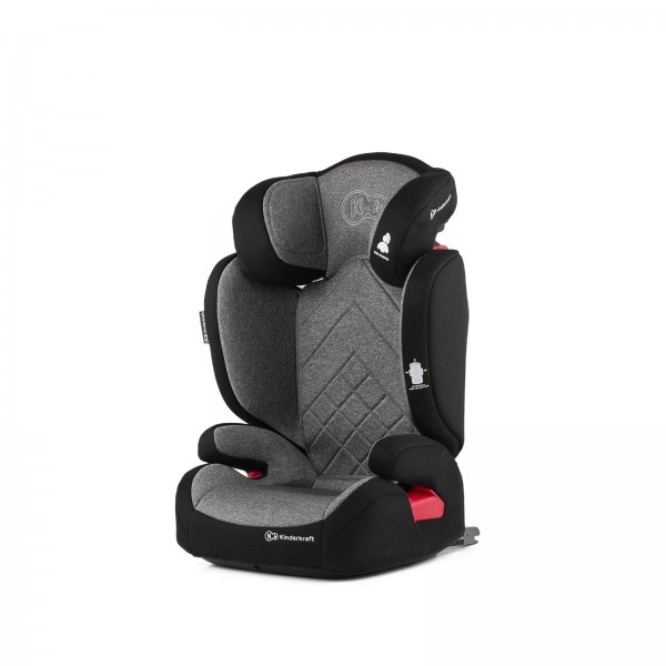 Kindersitz Kfz KinderKraft Xpand KKFXPANGRY0000 (Autogürtel ISOFIX 15 - 36 kg graue Farbe)