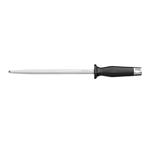 WMF clase Plus chaira 36 cm de hoja de acero inoxidable de 23 cm Cromargan afilado de cuchillo