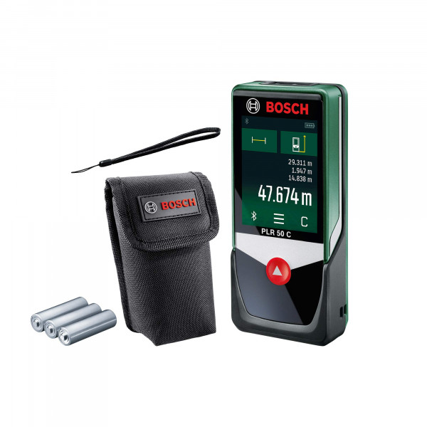 Bosch zelver Digitale laser afstandsmeter PLR 50 C