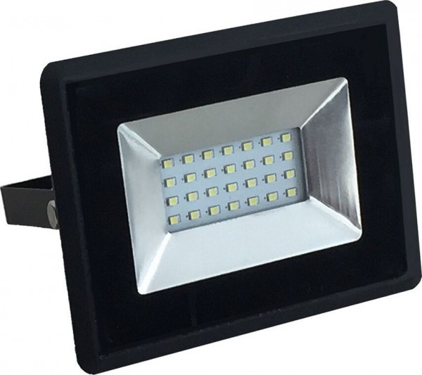 Whitenergy Floodlight V-TAC LED spotlight SMD VT-4021B 20W 4000K 1700lm IP65 BLACK