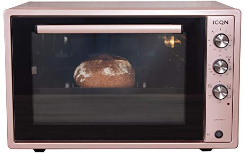 ICQN 60 liters XXL mini oven convection pizza oven 1800 W