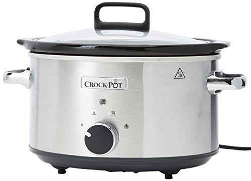 Crock-Pot CSC028X-01 Schongarer 3.5 liters Edelstahl Gebürstet Slow Cooker 3,5 l