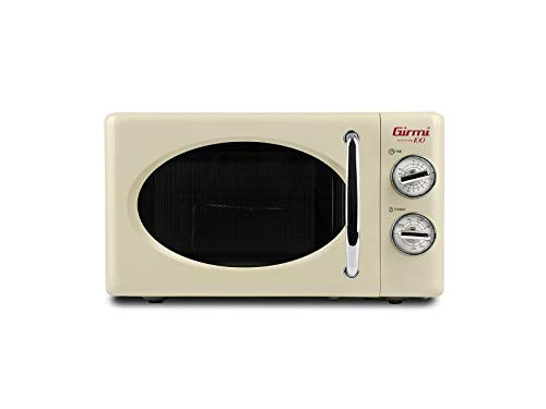 Girmi FM2105 microwave in vintage style 700 + 800 W Cream 20 l