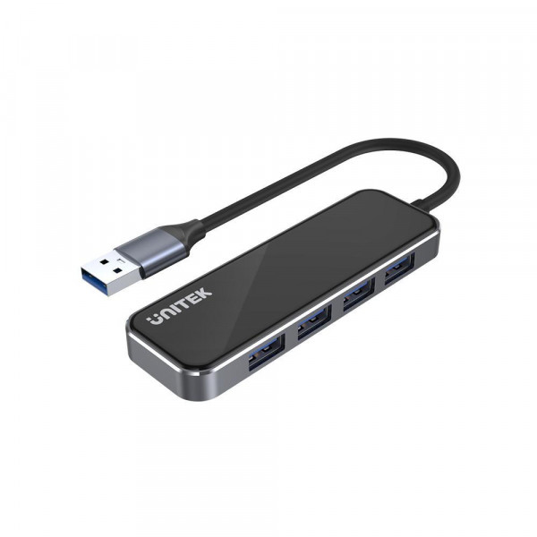 hub USB UNITEK H1109A de 3,2 Gen 1 (3.1 Gen 1) de type A 5000 Mbit / s Noir