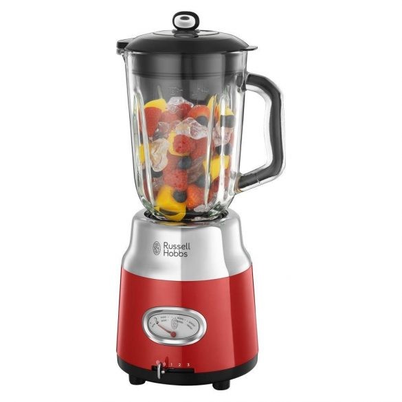 Blender Standmixer Russel Hobbs Retro 25190-56 (800W rote Farbe)
