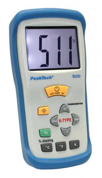 PeakTech 5110 - Thermomètre numérique -50 à + 1300 ° C