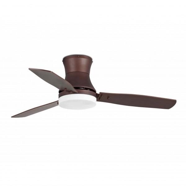 Faro Tonsay ceiling fan with lighting brown 33386