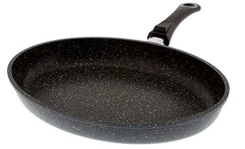 Pradel Excellence 52805M fish pan made of cast aluminum with removable handle stone look