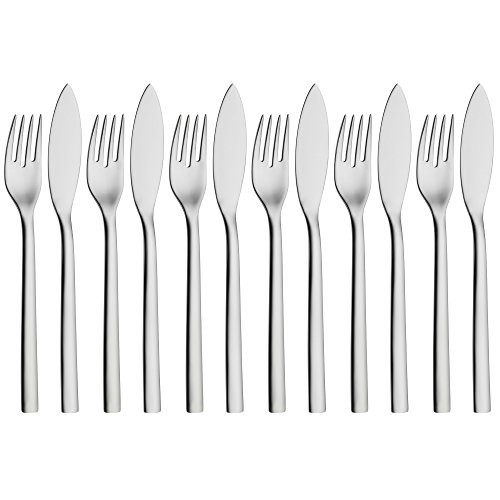 WMF Nuova fish cutlery set 12 parts fish fork fish knife fish set for 6 people