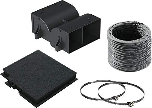 Accessoires Bosch DWZ0DX0U0 pour hottes de cuisine pour le mode de recirculation Filtre à charbon actif standard Umluftset