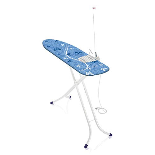 Leifheit Ironing Board Air M Shoulder Compact for steam iron with two-sided ironing effect steam ironing table for best results in a short time ultralight board with shoulder fit