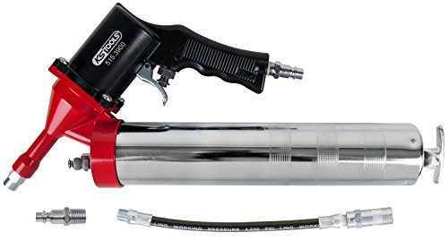 KS Tools 515.3900 presión pistola de engrase aire con manguera flexible y boquilla