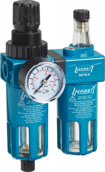 HAZET 9070-4 Druckluft-Wartungseinheit 1/4" 6.3 mm