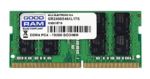 Goodram GR2400S464L17 16G module 16GB DDR4 2400MHz 260-pin SO-DIMM green