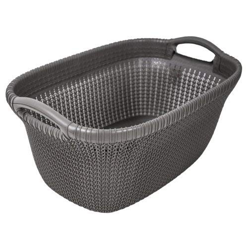 Basket for lack CURVER Knit 228 408 (40 l 1 chamber brown gray color)