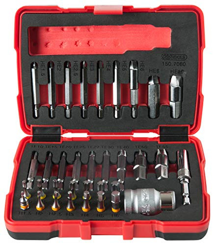 KS Tools 150.7060 extractor de tornillos especiales establecidas 4 pulgadas y 10 mm 1