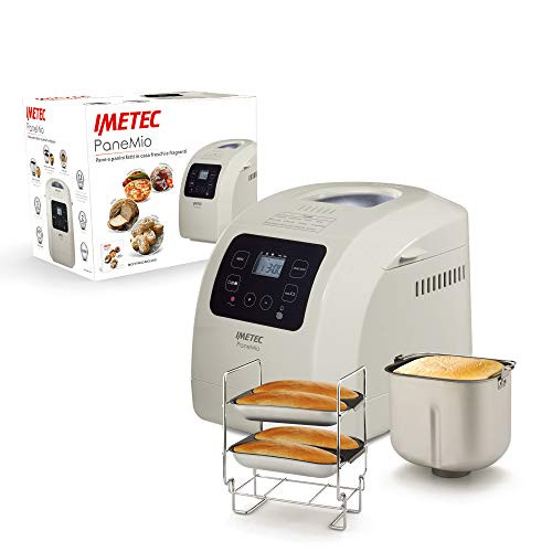 Imetec PaneMio bread machine yeast and 12 programs Laibkorb Backkneter