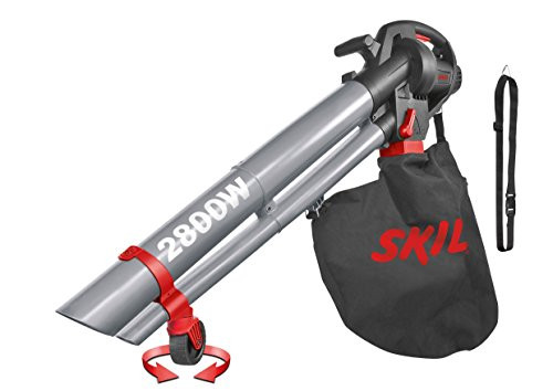 Skil Leaf blower with collection bag 45 l and shredder Laubsauger 2800 W
