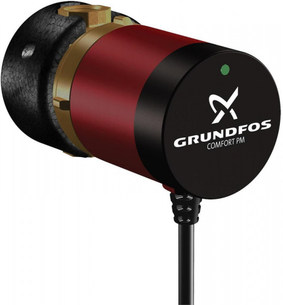 Grundfos Zirk.Pumpe COMFORT PM HWM 1x230 V 15-14 B, Rp 1/2", 80mm