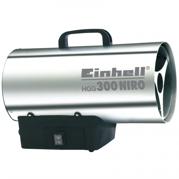 Einhell HGG 300 Niro DE/AT Heißluftgebläse 30000 W 160 m² Silber-Schwarz