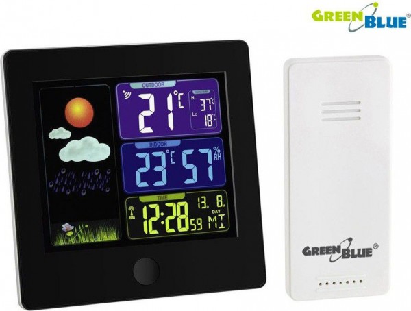 Green Blue weather station DCF GB521B