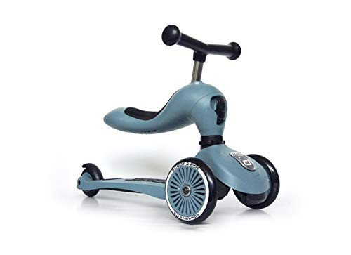 Scoot & Ride 96271 Tretroller Kinder Dreiradroller Blau