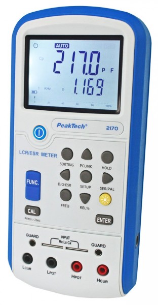 PeakTech 2170 - mètre LCR / ESR numérique 1999 points