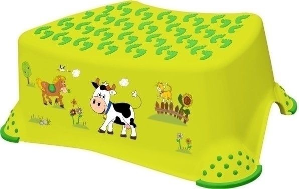Keeeper plataforma hijos "granja divertida" OKT0102 verde
