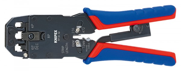 KNIPEX Crimping Pliers for Western plugs 200 mm - Crimping Pliers