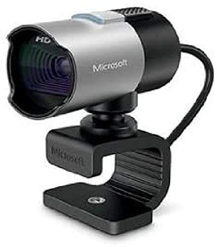Microsoft LifeCam Studio Webcam 1280 x 720 píxeles USB 2.0 Negro 30 fps USB 2.0 Plata - Cámaras de 1280 x 720 píxeles