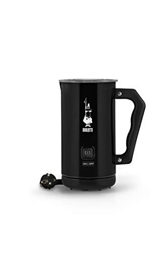 Bialetti 4433 x Milk Frother Electrical frother Black Aluminum 150 ml cappuccino or 300 ml of hot milk