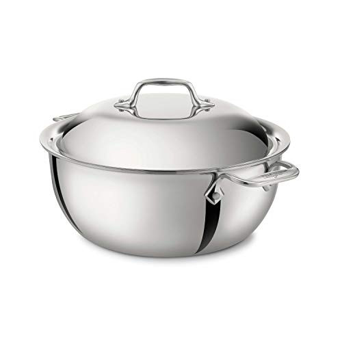 All-Clad 4500 Stainless Steel Dutch pot 26.7 cm All types of stoves with lid