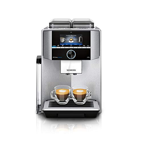 Siemens TI9578X1DE EQ.9 plus connect s700 Kaffeevollautomat Personalization grinders extra quiet 2 bean container