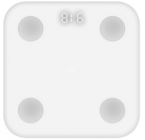 Waage Badezimmerwaage Xiaomi Mi Smart Body Fat Scale 2 (weiße Farbe)