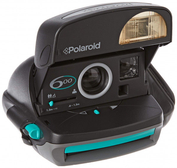 Polaroid 600 Camera round gerenoveerd